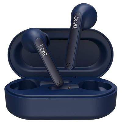 (Renewed) Airdopes 611 Bluetooth Truly Wireless Earbuds with Mic(Sporty Blue)