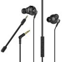 (Renewed) AirSound A100 Gaming Earphone with Dual Mic, 3D Stereo Sound for iPhone & Android Phones, MacBook, Tablets, PC, Laptop...