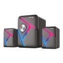 (Renewed) Ant Esports GS270 2.1 Stereo Wired Gaming Speakers with Subwoofer, RGB Lights Stereo Bass 11W - Black...