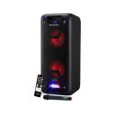 (Renewed) Artis BT800 8 Inch x 2 Karaoke Bluetooth Portable Party Speaker with RGB Lights...