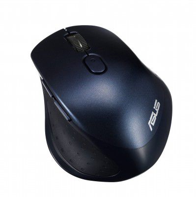 (Renewed) ASUS MW203 Multi-Device Wireless Silent Mouse, 2.4GHz with USB Nano Receiver, 2400 DPI Optical Tracking, 6 Buttons, Compatible with PC/Laptop - Blue