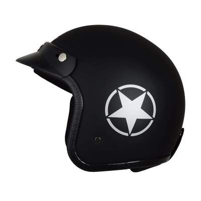 (Renewed) Autofy O2 Front Open Helmet (Black and Grey M)