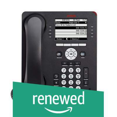 (Renewed) Avaya IP Phone 9611G, Grey