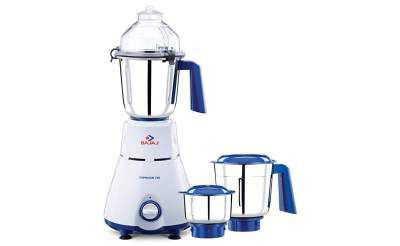(Renewed) Bajaj Typhoon 750-Watt Mixer Grinder With 3 Jars (White/Turquoise)_Typhoon-cr- extra large