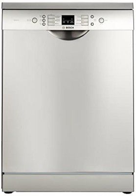 (Renewed) Bosch Free-Standing 12 Place Settings Dishwasher (SMS60L18IN, Silver Inox)