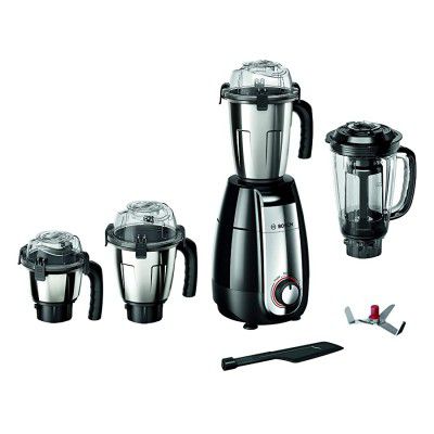 (Renewed) Bosch TrueMixx Pro Mixer Grinder 1000 Watt-MGM8842MIN, Black, Standard