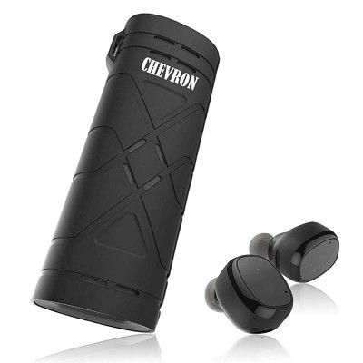 (Renewed) Chevron C132 Bluetooth Headphones (Black)