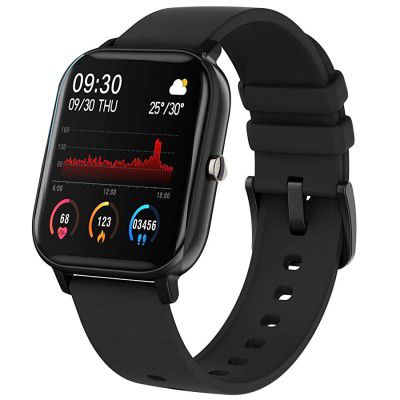 (Renewed) Fire-Boltt SpO2 Full Touch 1.4 inch Smart Watch 400 Nits Peak Brightness Metal Body 8 Days Battery Life with 24*7 Heart Rate monitoring IPX7 with Blood Oxygen, Fitness, Sports & Sleep Tracki