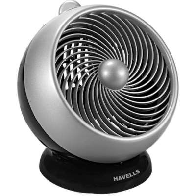 (Renewed) Havells FHPICMXSBK07 175mm Personal Fan (Black/Silver)