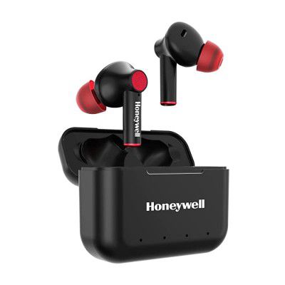 (Renewed) Honeywell Moxie V1000 Truly Wireless Earbuds, Upto 12 Hours Playtime, IPX4, Type-C Fast Charging, Voice Assistant & Bluetooth 5.0 (Black)