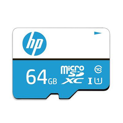 (Renewed) HP 64GB Class 10 MicroSD Memory Card (HP-MSDCWAU1-64GB)