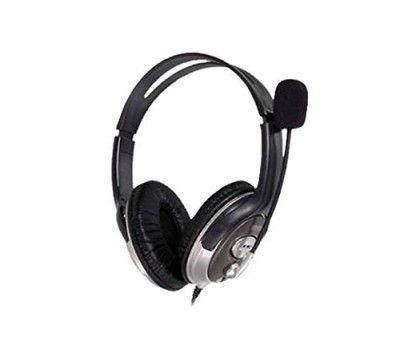 (Renewed) HP B4B09PA Headphones with Mic
