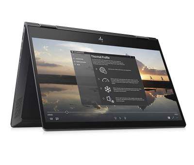 (Renewed) HP Envy x360 Ryzen 5 13.3-Inch 2-in-1 FHD Touchscreen Laptop (8GB/512GB/Windows 10/Vega 8 Graphics/MS Office/Nightfall Black/1.3 kg), 13-ar0118au