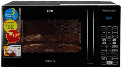 (Renewed) IFB 30 L Convection Microwave Oven (30BRC2, Black)