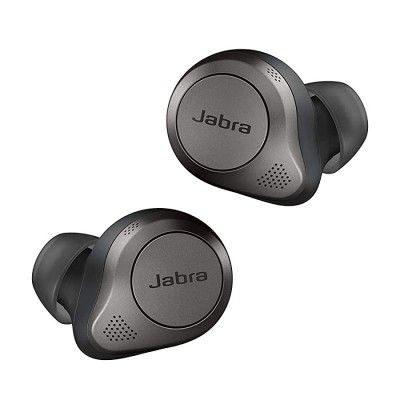 (Renewed) Jabra Elite 85t Truly Wireless In-Ear Earbuds With Mic (titanium black)