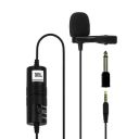 (Renewed) JBL Commercial CSLM20B Omnidirectional Lavalier Microphone with Battery for Smartphones, Laptop & DSLRs, Conference Calls...