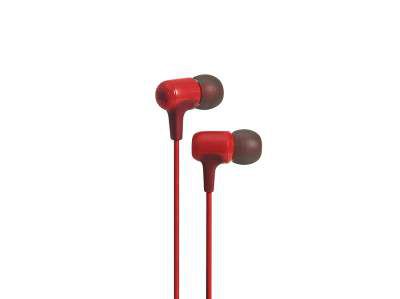 (Renewed) JBL E15 Signature Sound in-Ear Headphones with Mic (Red)
