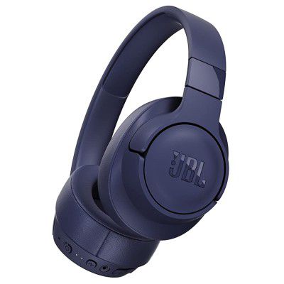 (Renewed) JBL Tune 760NC, Active Noise Cancellation Headphones (Blue)