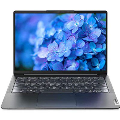 (Renewed) Lenovo IdeaPad Slim 5 Pro 11th Gen Intel Core i7 14"(35.56cm) QHD IPS 300Nits Thin & Light Laptop (8GB/512GB SSD/Windows 10 Home/MS Office/Backlit Keyboard/Storm Grey/1.38Kg), 82L3006XIN