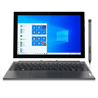 (Renewed) Lenovo Ideapad Duet 3 (10.3 inch, 4 GB, 128 GB, Wi-Fi) with Windows 11 Pro and Bluetooth Keyboard and Digital Pen