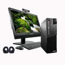 (Renewed) Lenovo ThinkCenter 19 inch, All in One Desktop Set Windows 10 Pro, MS Office...