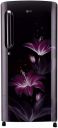 (Renewed) LG 190 L 4 Star Inverter Direct-Cool Single Door Refrigerator (GL-B201APGY, Purple Glow)...