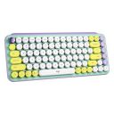 (Renewed) Logitech POP Keys Mechanical Wireless Keyboard with Customisable Emoji Keys...