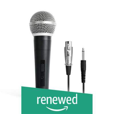 (Renewed) Maono AU-WDM01 Professional Dynamic Cardioid Vocal Wired Microphone with XLR Cable