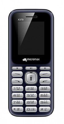 (Renewed) Micromax X379 (Blue)