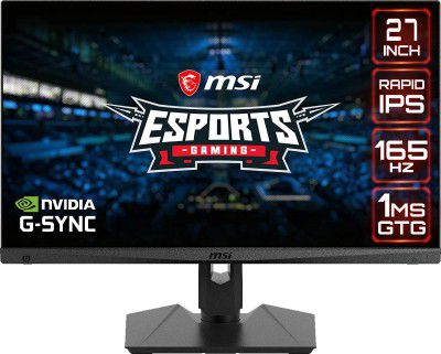(Renewed) MSI Optix MAG274QRF-QD Esports Gaming Monitor - 27 WQHD