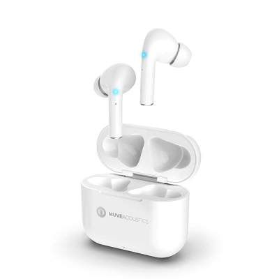 (Renewed) MuveAcoustics Free MA-3000PW True Wireless TWS Earbuds