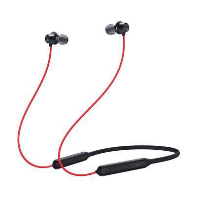 (Renewed) OnePlus Bullets Wireless Z Bass Edition (Reverb Red)