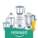 (Renewed) Prestige Iris(750-Watt) Mixer Grinder with 3 Stainless Steel Jar and 1 Juicer Jar (White and Blue)...