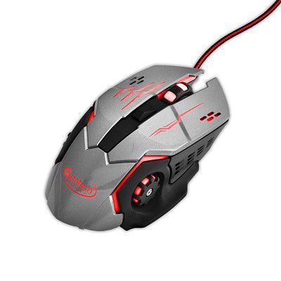 (Renewed) Quantum Snype 2.0 1200/1600/2400/3200 DPI Wired USB Optical Gaming Mouse