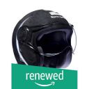 (Renewed) Royal Enfield Metamorph HEAW17004 Open Face Helmet (Gloss Black, M)...