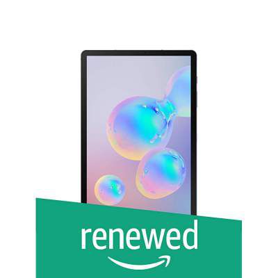 (Renewed) Samsung Galaxy Tab S6 (10.5-inch, 128GB, WiFi + 4G LTE + Voice Calling), Gray