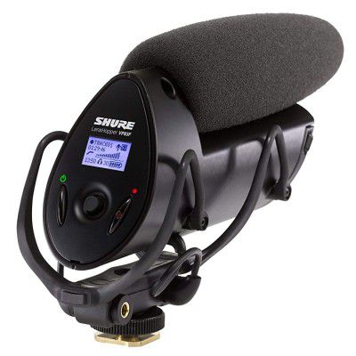 (Renewed) Shure VP83F LensHopper Camera-Mounted Condenser Microphone with Integrated Flash Recording