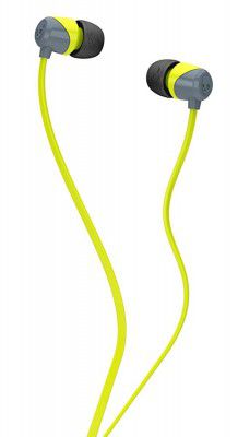 (Renewed) Skullcandy SCS2DUFZ-385 Jib in-Ear Headphone (Lime/Gray)