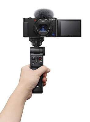 (Renewed) Sony Digital Vlog Camera ZV-1 Only (Compact, Video Eye AF, Flip Screen, in-Built Microphone, 4K Vlogging Camera and Content Creation) – Black