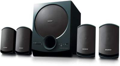 (Renewed) Sony SA-D40 C E12 4.1 Channel Multimedia Speaker System with Bluetooth (Black)