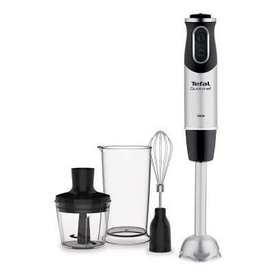 (Renewed) Tefal Quick Chef HB6558IN 1000-Watt Hand Blender (Black)