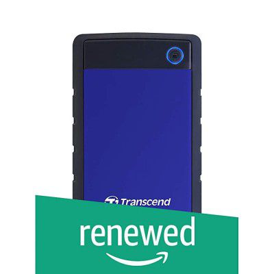(Renewed) Transcend 2TB StoreJet 2.5-inch H3P, Portable HDD