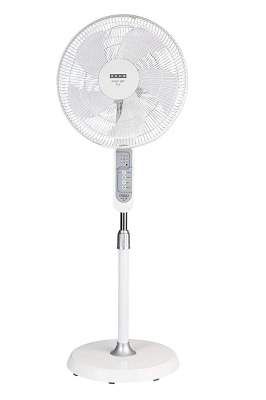 (Renewed) Usha Mist Air ICY with Remote 400MM 50- Watt Pedestal Fan (White)