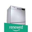 (Renewed) Voltas Beko 8 Place Settings Table Top Dishwasher (DT8S, Silver, Inbuilt Heater)...