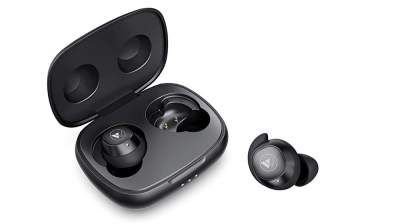 (Renewed) Wings Nitro Bluetooth 5.0 Earphones, True Wireless TWS Earbuds, Type-C Fast Charging Headphones, Extra Deep Bass, 20 Hours Playtime, Full Touch Controls