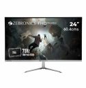 (Renewed) Zebronics ZEB-A24FHD Ultra Slim LED Monitor with 60.4cm (24”) Wide Screen, Full HD 1920x1080, 75Hz Refresh Rate, HDMI, VGA, 250cd/m² Brightness, Built in Speaker and Wall mountable Design...