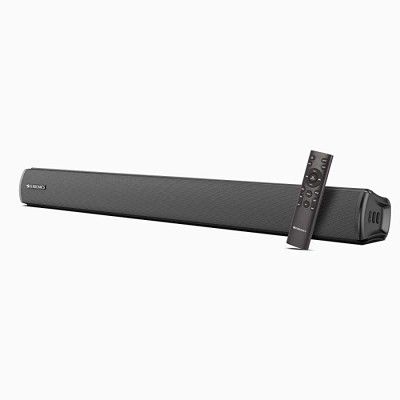 (Renewed) ZEBRONICS Zeb-Juke BAR 2550 soundbar with 35W RMS, Power Dual Drivers, BT v5.0, Optical in, AUX, USB Input, Wall Mount, Remote Control, LED Indicators and Volume/Media Control