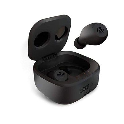 (Renewed) ZEBRONICS Zeb Soundbomb S1 Pro Truly Wireless Bluetooth In Ear Earbuds with Mic (Black)