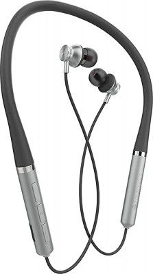 (Renewed) ZEBRONICS Zeb-Yoga 90 Pro Wireless Bluetooth In Ear Neckband Earphone with Mic (Grey)
