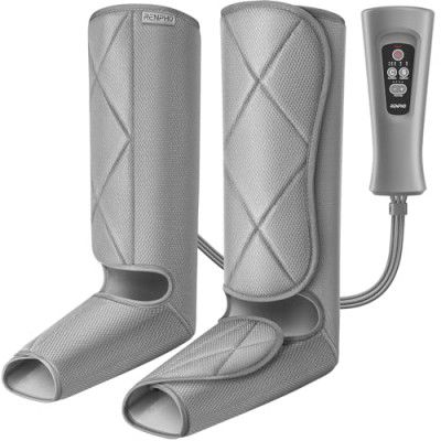 RENPHO Leg Electric Massager for Circulation and Relaxation, Foot and Calf Massager Machine with 5 Modes 4 Intensities, Gift for Women Men Dad Mom, Over Wide Size Leg Wraps Home Use